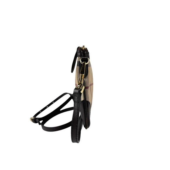 BURBERRY Brown Leather Shoulder Bag - Picture 2 of 5